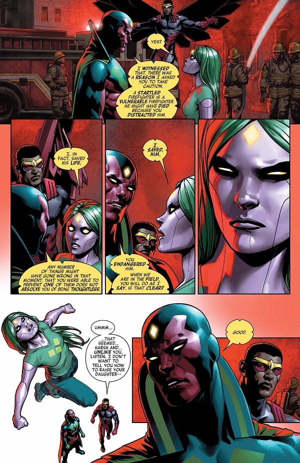 Avengers #672 art by Jesus Saiz