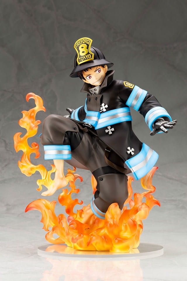fire force tamaki statue