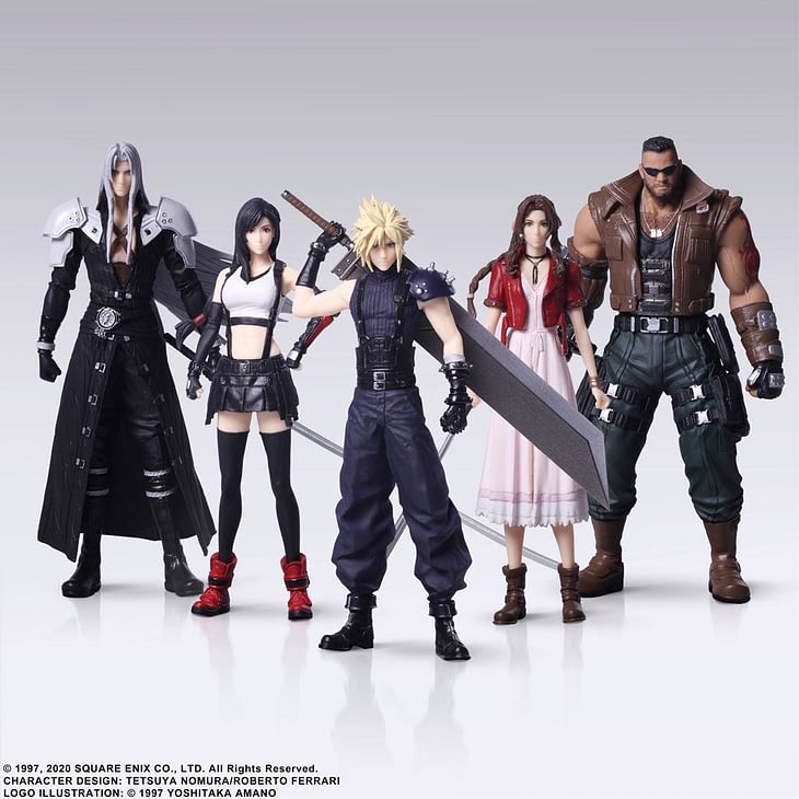 Final Fantasy VII Remake Figures by Square Enix Coming Soon
