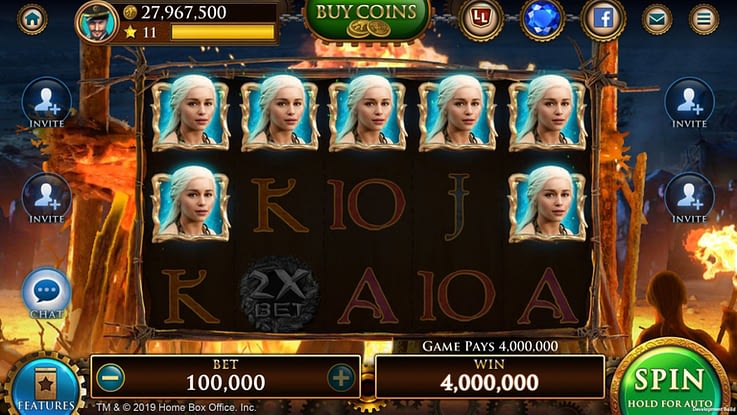 Zynga revela o jogo dos tronos: Slots Casino
