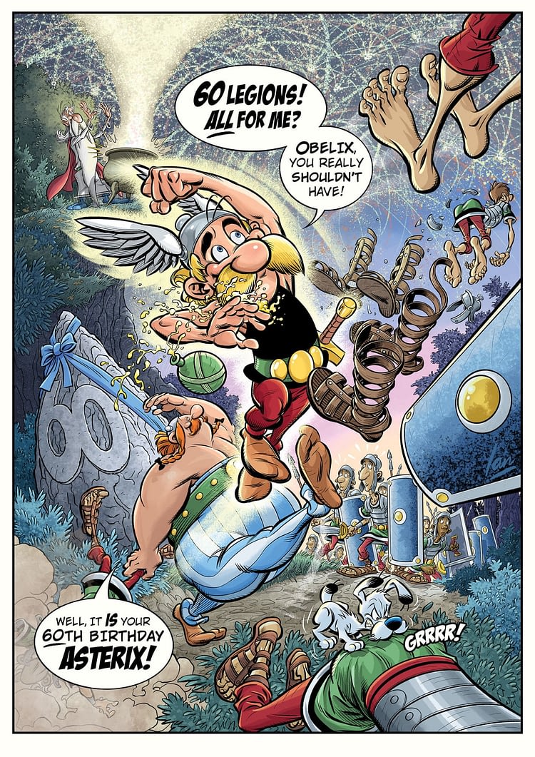 A Look Inside Asterix Generations &#8211; the 60th Anniversary Tribute Book