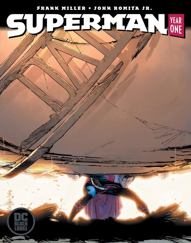 7 Preview Pages Of Frank Miller and John Romita's Superman Year One - And Some Art Changes