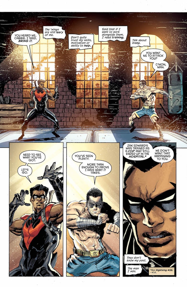 Ric Grayson Must Learn How to Nightwing in Nightwing #59 Preview