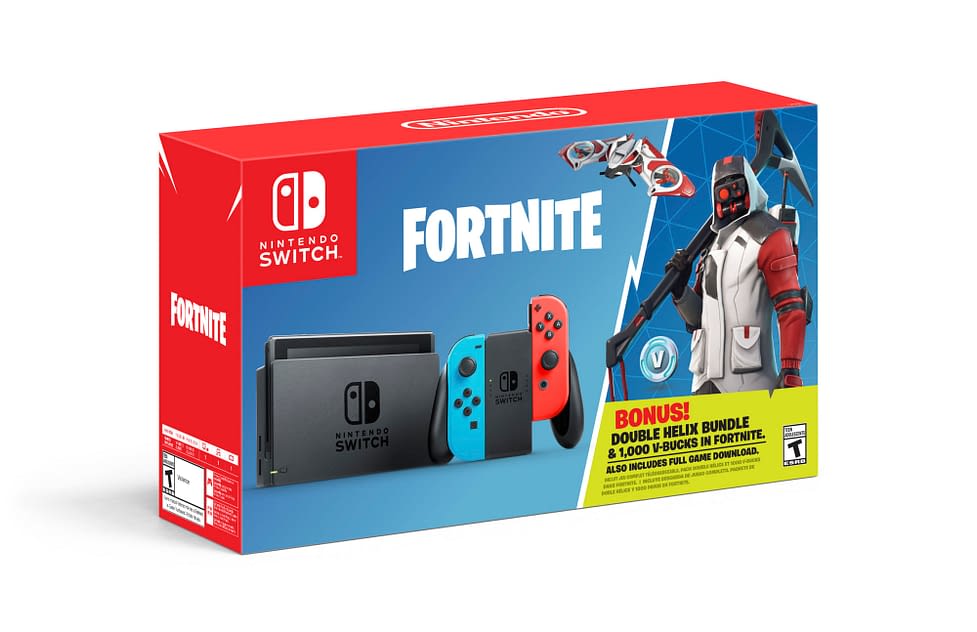 Nintendo Switch Fortnite Double Helix Bundle Coming In October - 