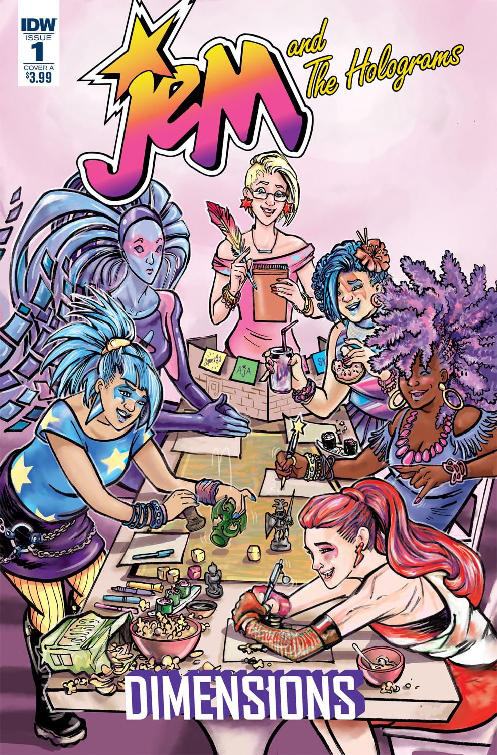 Jem And The Holograms Dimensions 1 Review Roll For Initiative