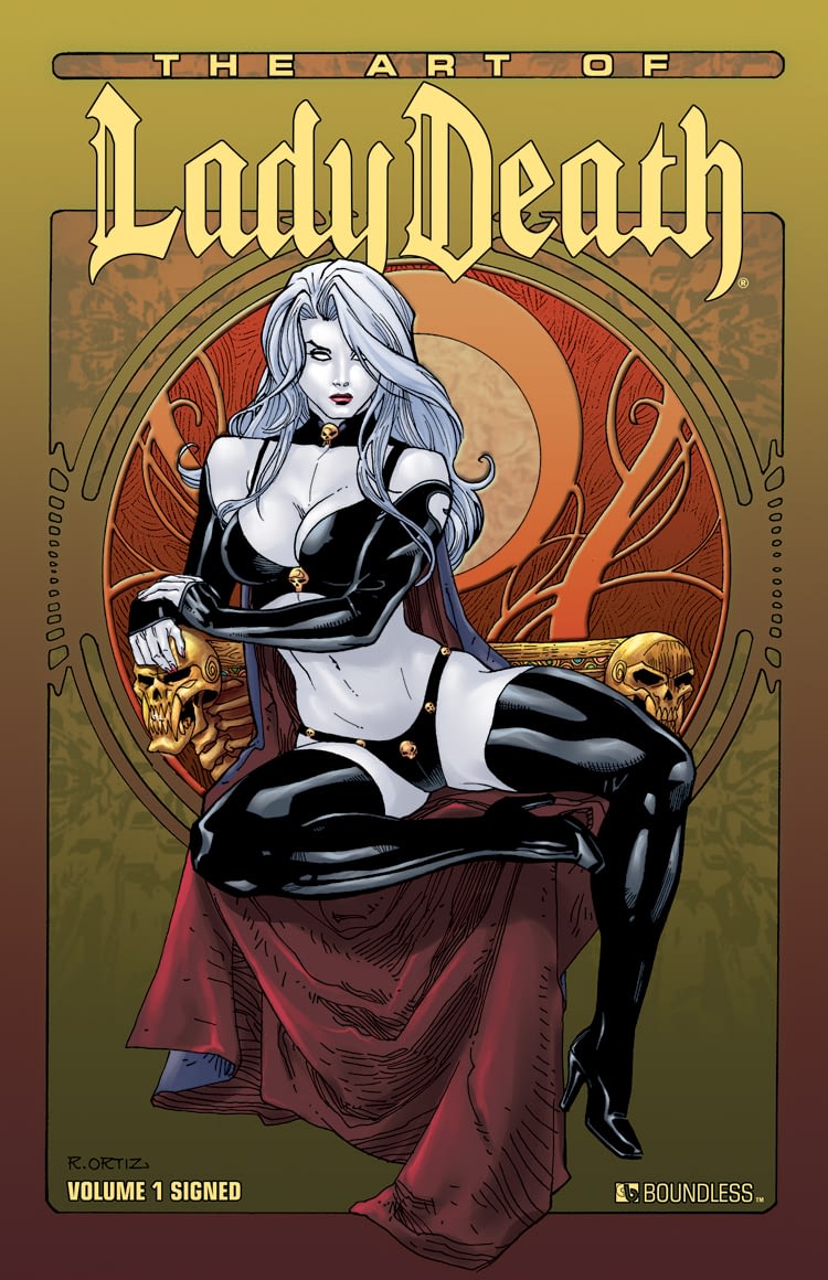 First Look At Covers For Art Of Lady Death And Lady Death 5