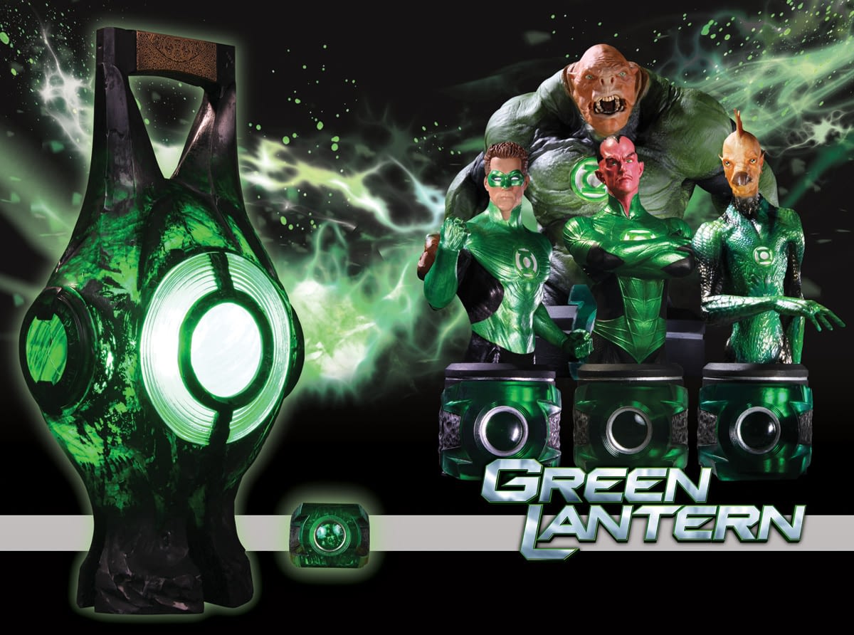 green lantern movie power battery prop replica