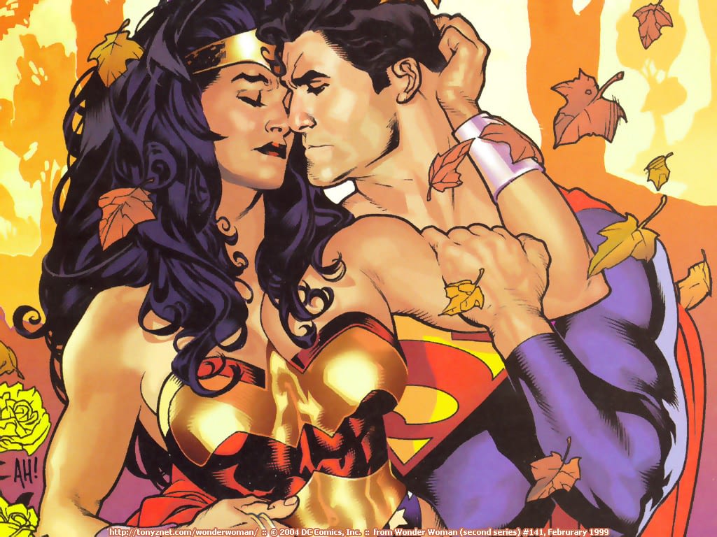 Dc Relaunch The Hooking Up Of Superman And Wonder Woman