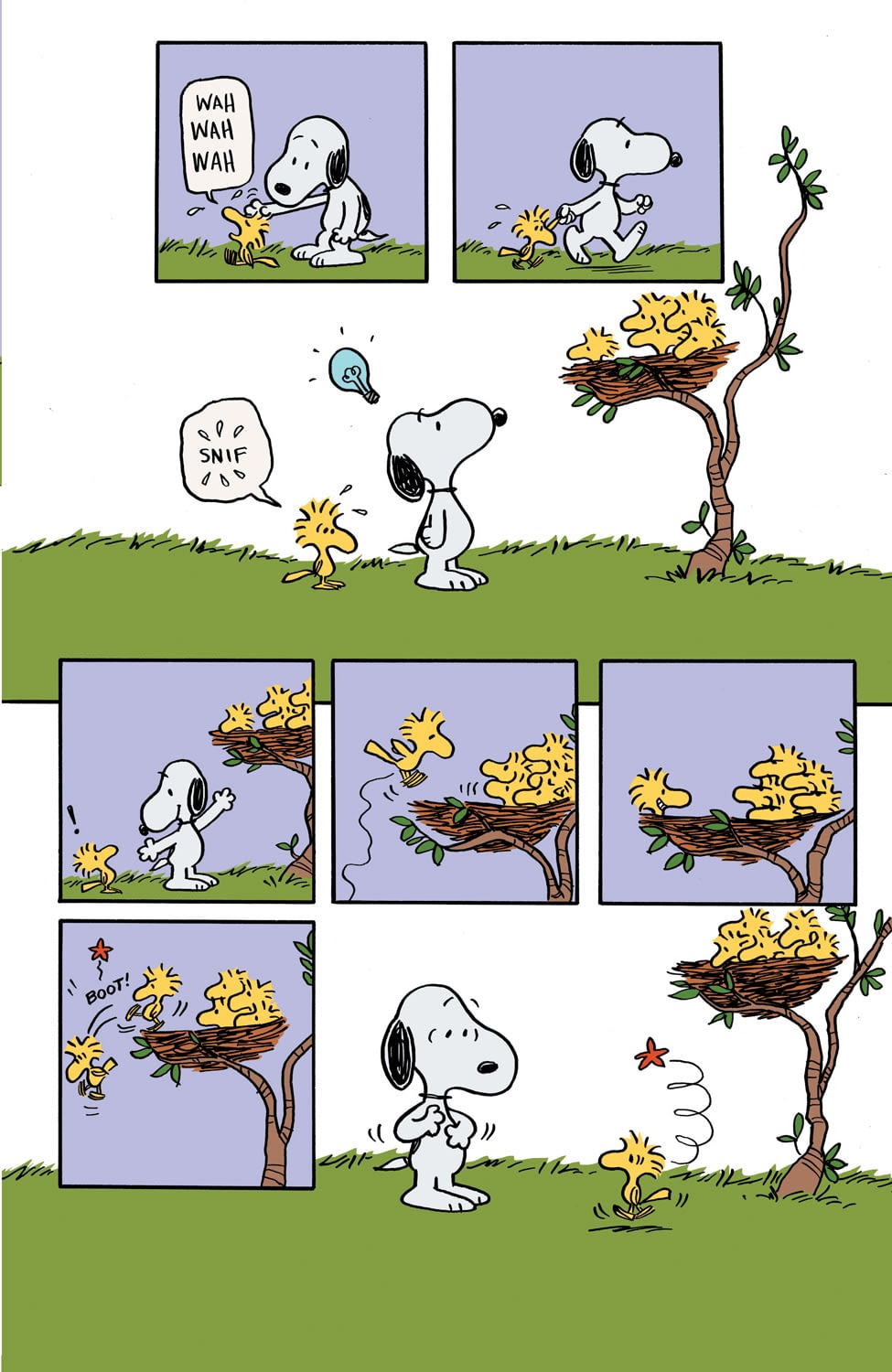 Six Pages From The New Peanuts Comic Sweet Or Sacrilege?
