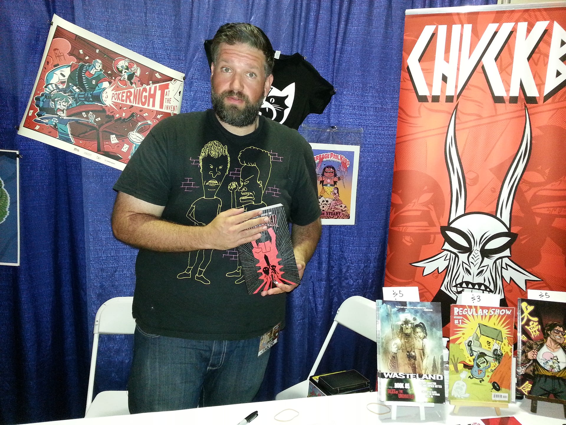 Chuck Bb Gives The Most Metal Interview Ever At Long Beach Comic Expo