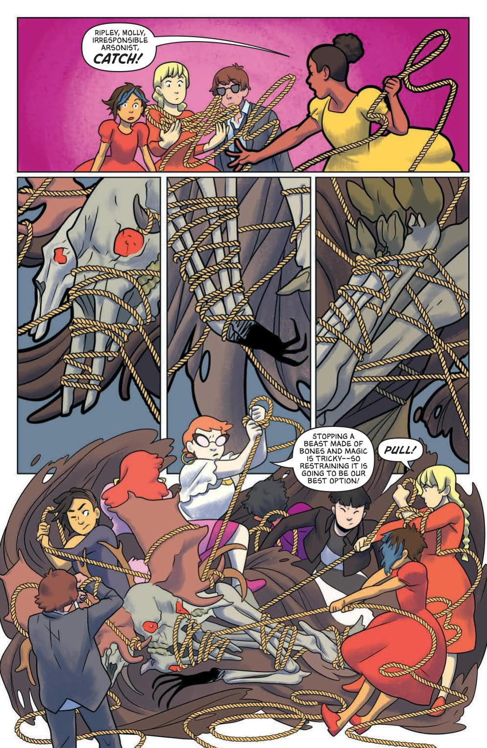 ExclusiveNoMore Lumberjanes/Gotham Academy Final Issue Preview