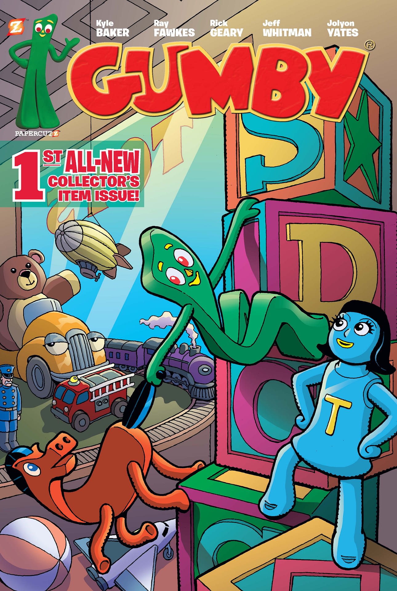 Here's A Preview Of The New Gumby Comic, That's Right, We Said The New