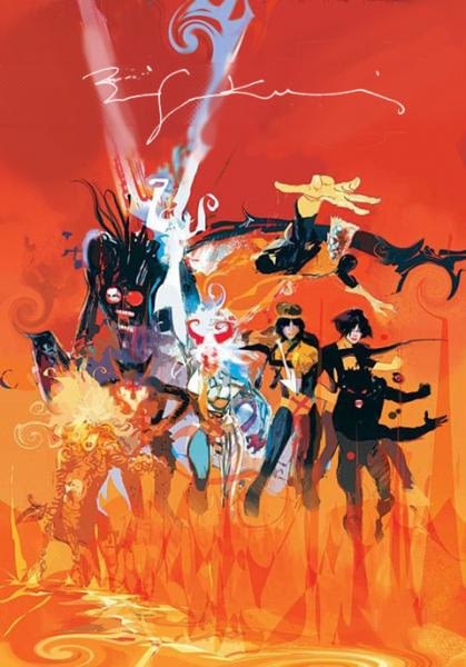 The New Mutants Look Of Bill Sienkiewicz At San Diego Comic-Con - And