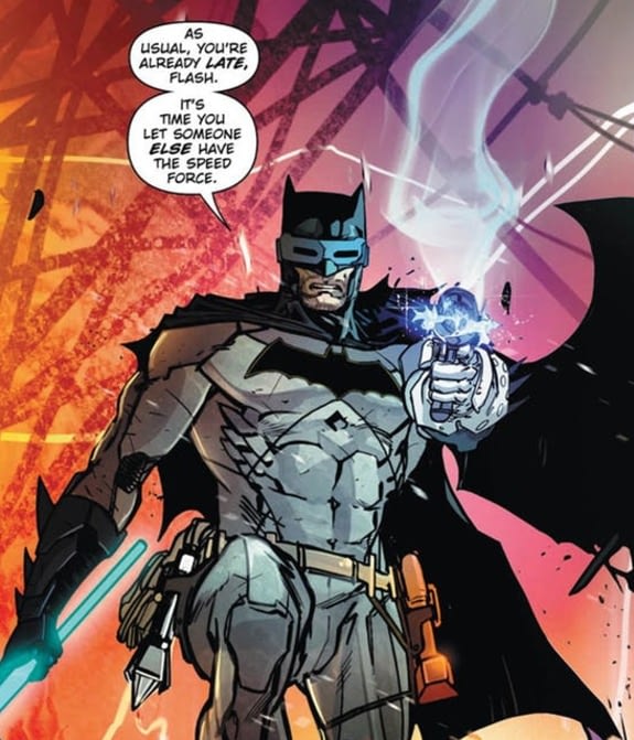 Interior art from Batman: The Red Death by Carmine di Giandomenico