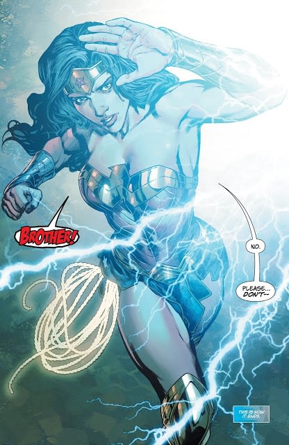 Art from Wonder Woman #31 by Carlo Pagulayan and Romulo Fajardo Jr.