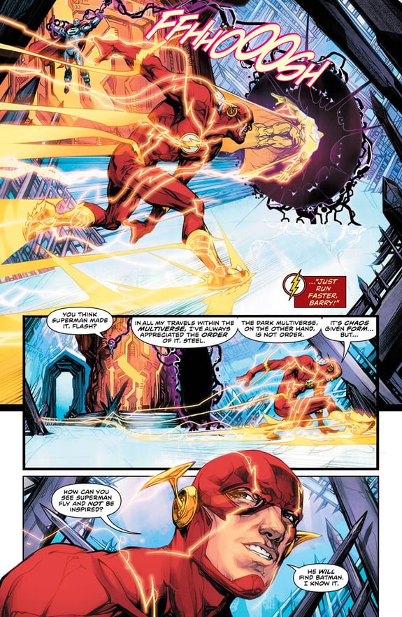 The Flash #33 art by Howard Porter and Hi-Fi