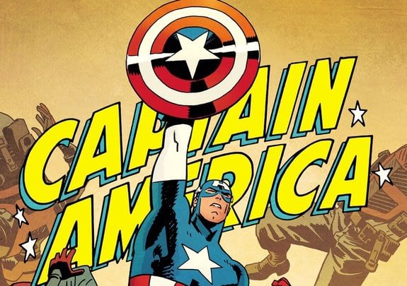 Captain America #695 cover by Chris Samnee and Matthew Wilson