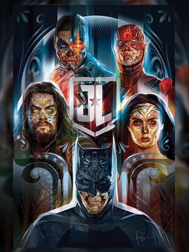 Justice League: More Day Of The Dead Posters And International Promo