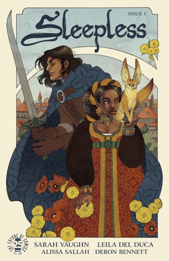 Sleepless #1 cover by Leila del Duca