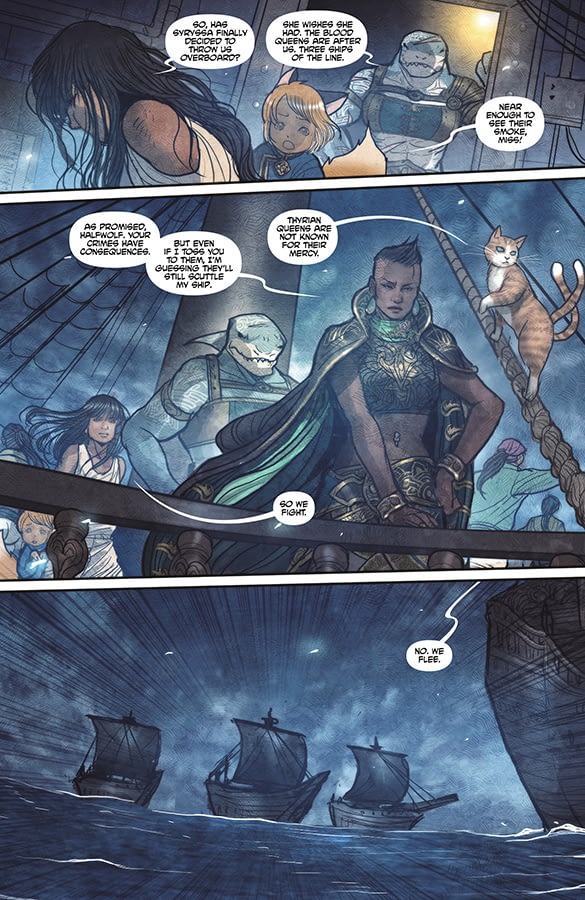 Monstress #13 art by Sana Takeda