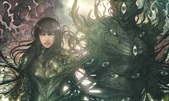 Monstress #13 cover by Sana Takeda