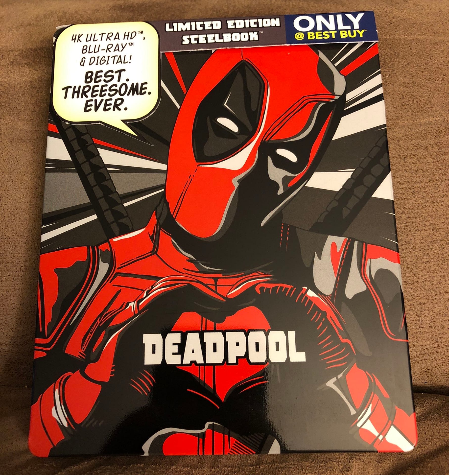 Deadpool Has An Awesome New Blu Ray Steelbook At Best Buy