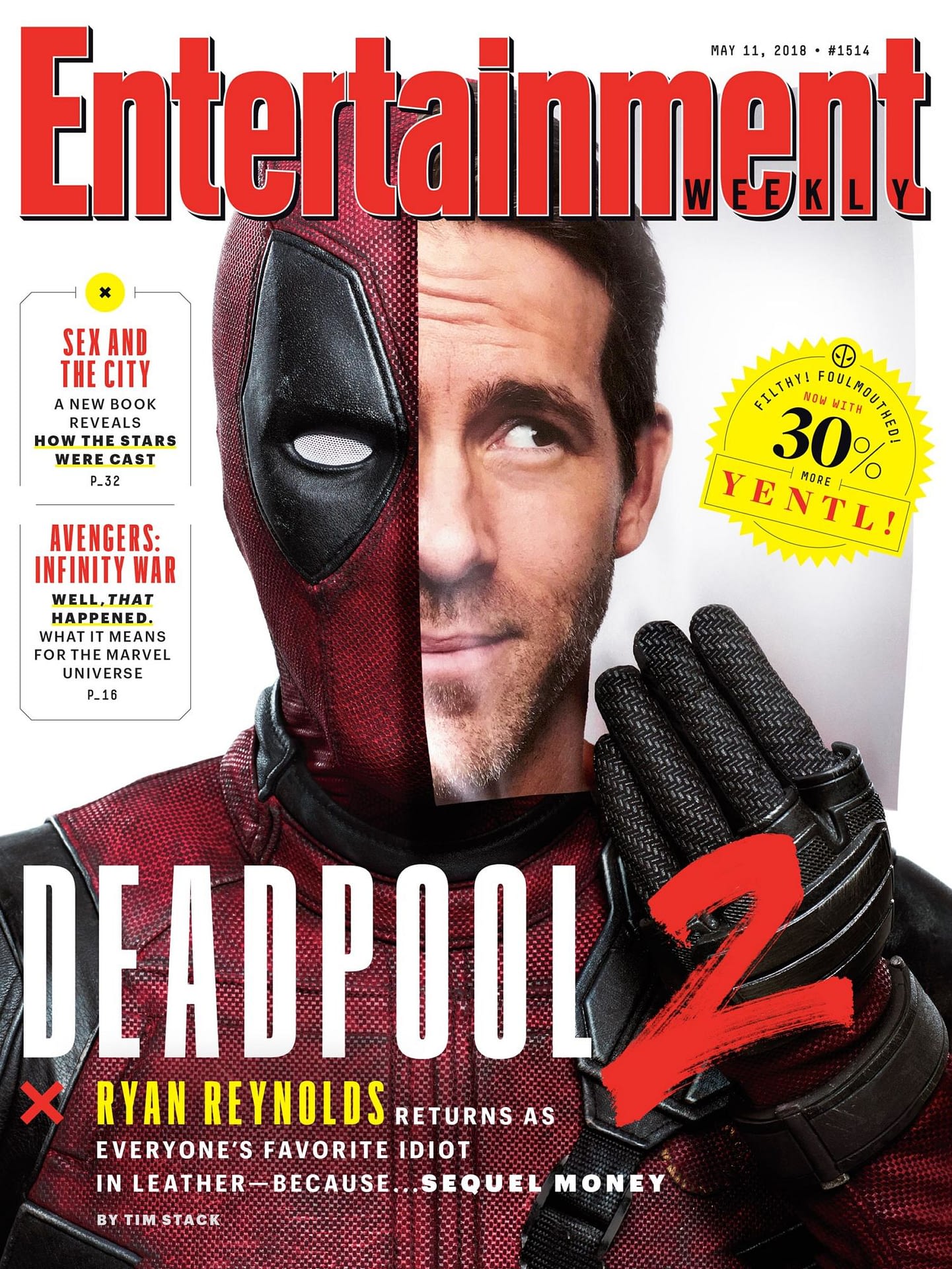 Deadpool 2 Covers Entertainment Weekly