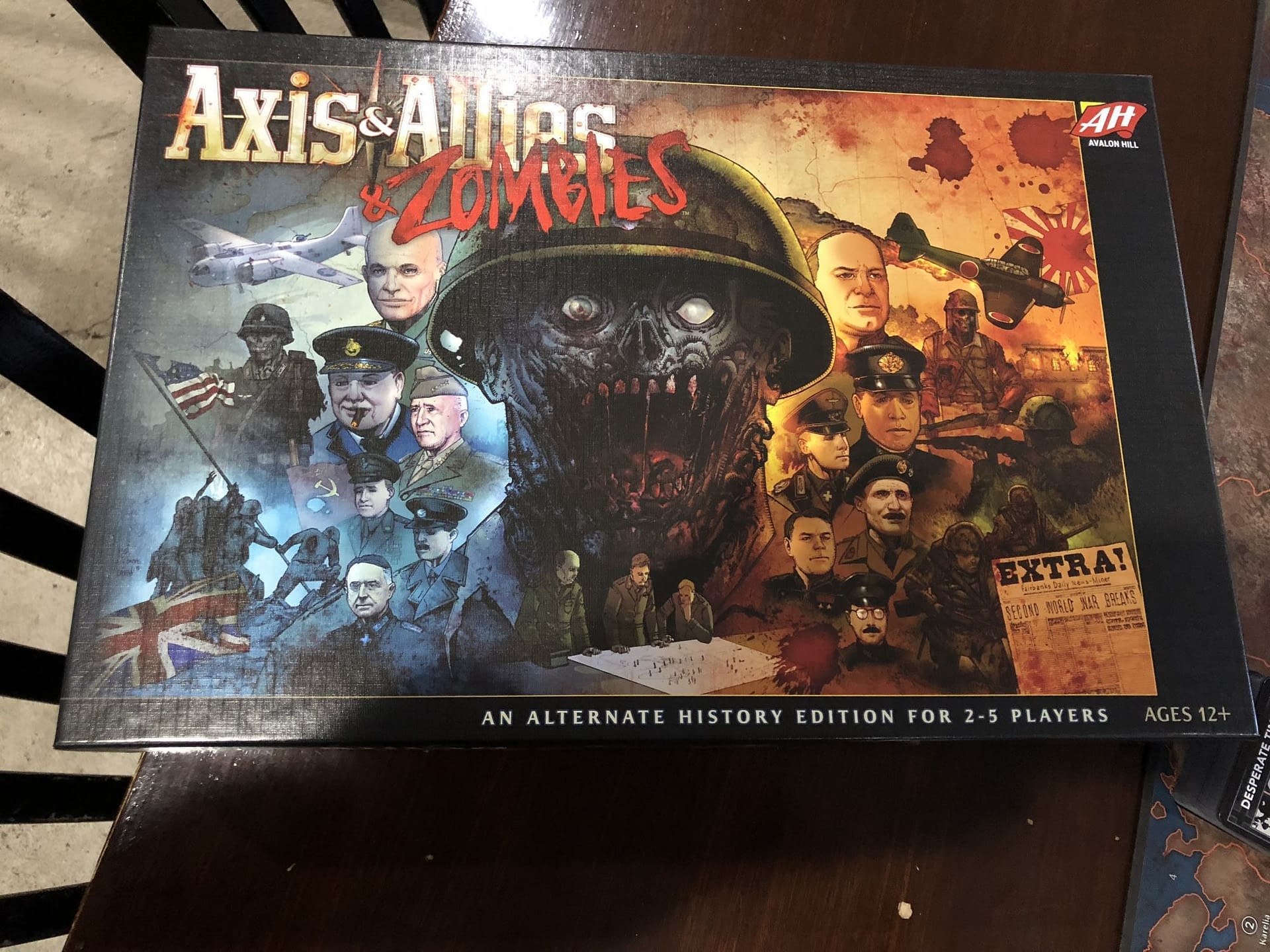 Bloody Revisionist History We Review Axis & Allies & Zombies