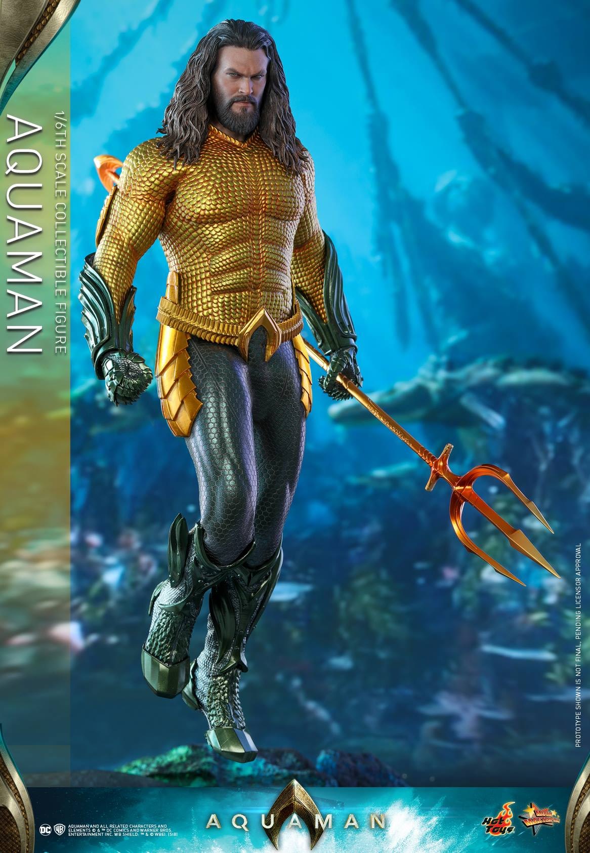 Aquaman Gets a Hot Toys Figure Release in 2019