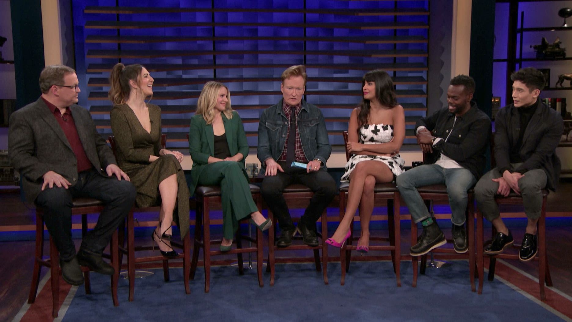 conan good place cast
