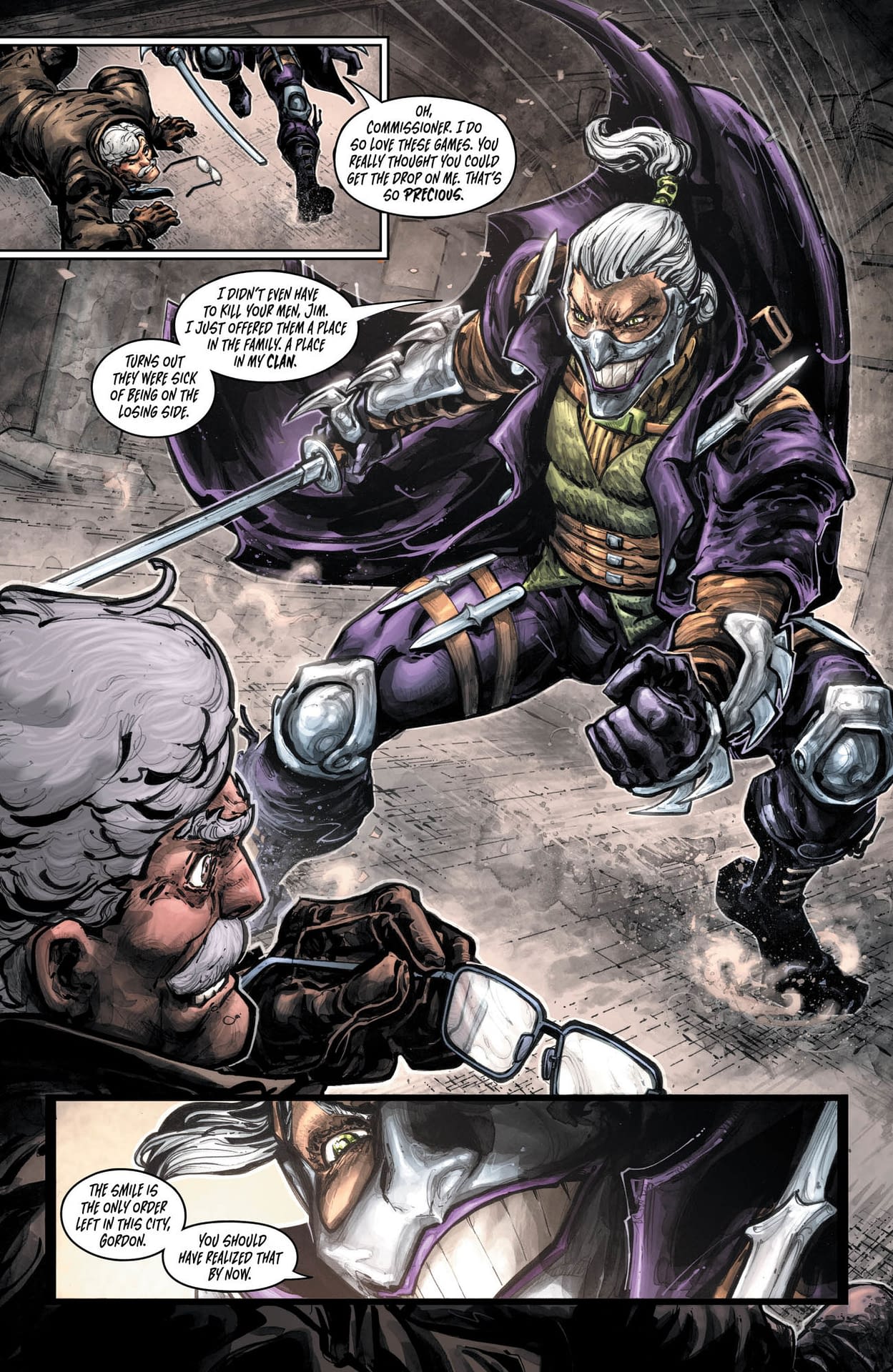 Shredder and Joker Get Infinity Warped in Batman/TMNT 3 #1 Preview