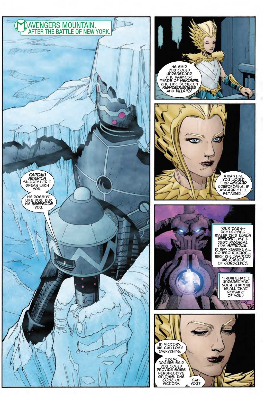 The Punisher Channels Yoda in War of the Realms Strikeforce Dark Elf Realm #1 (Preview)
