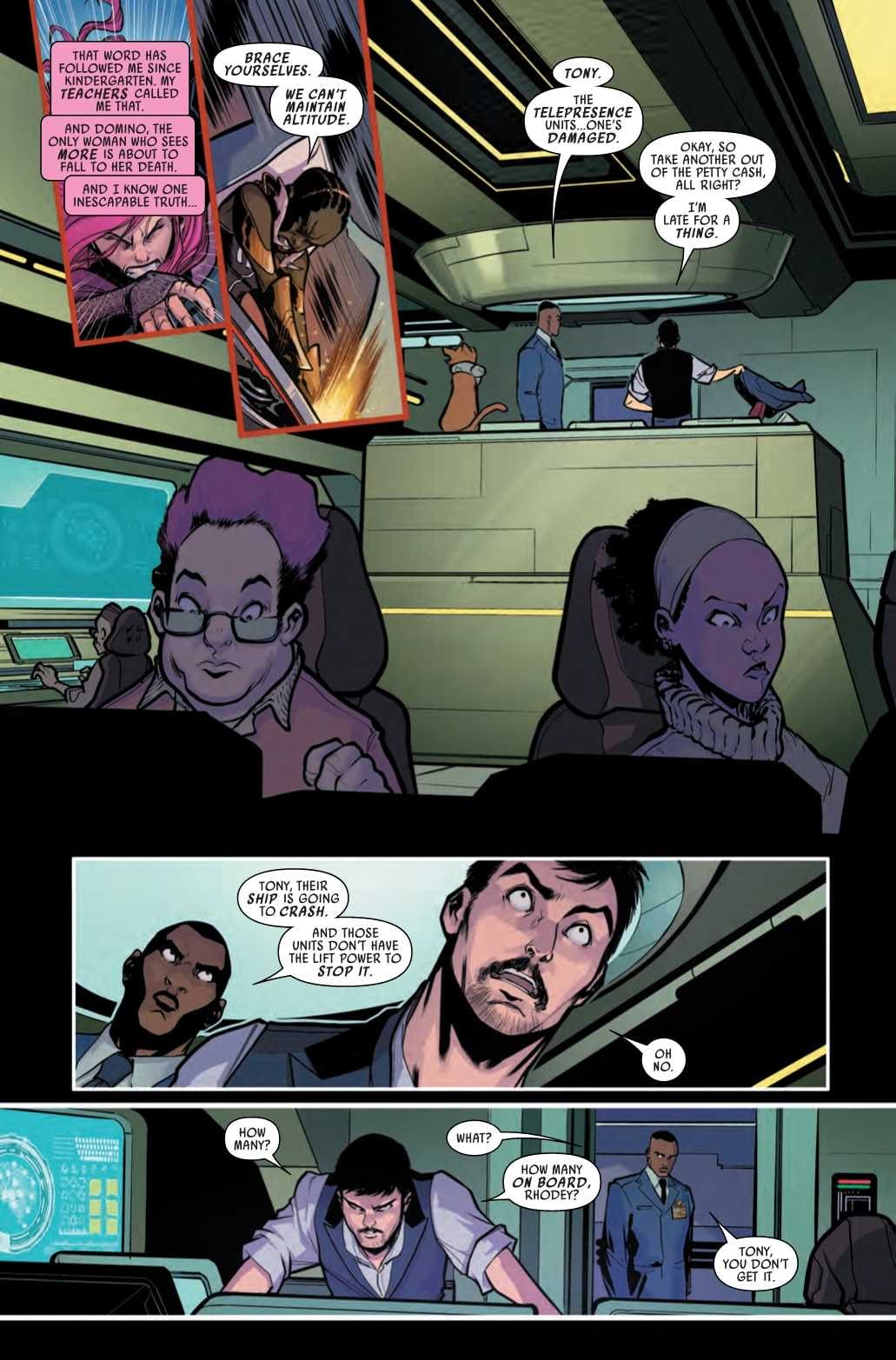 Tony Stark About to Kill Entire City of Buenos Aires in Domino Hotshots #3 (Preview)