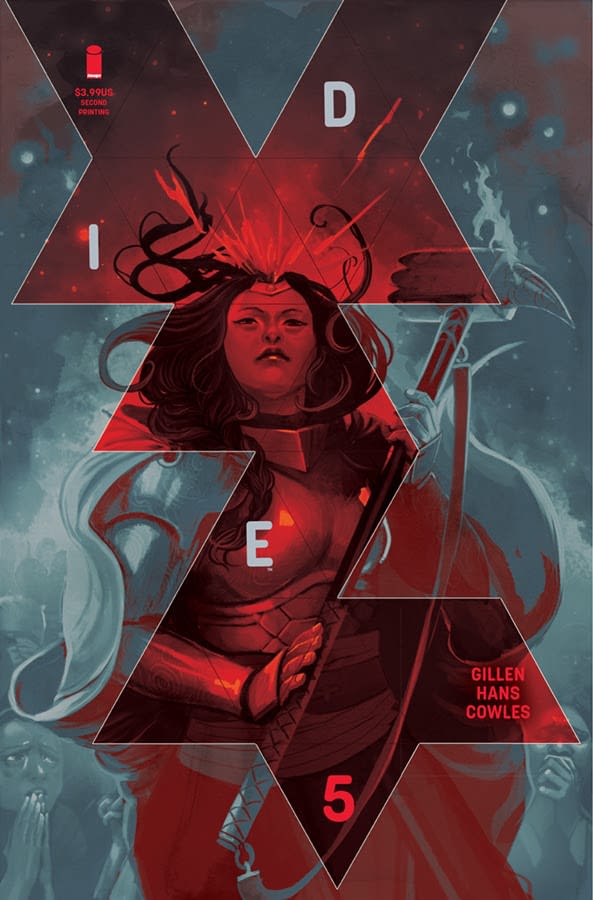 Industry Descends Into Chaos as Kieron Gillen and Stephanie Hans' Die #5 Gets Second Printing