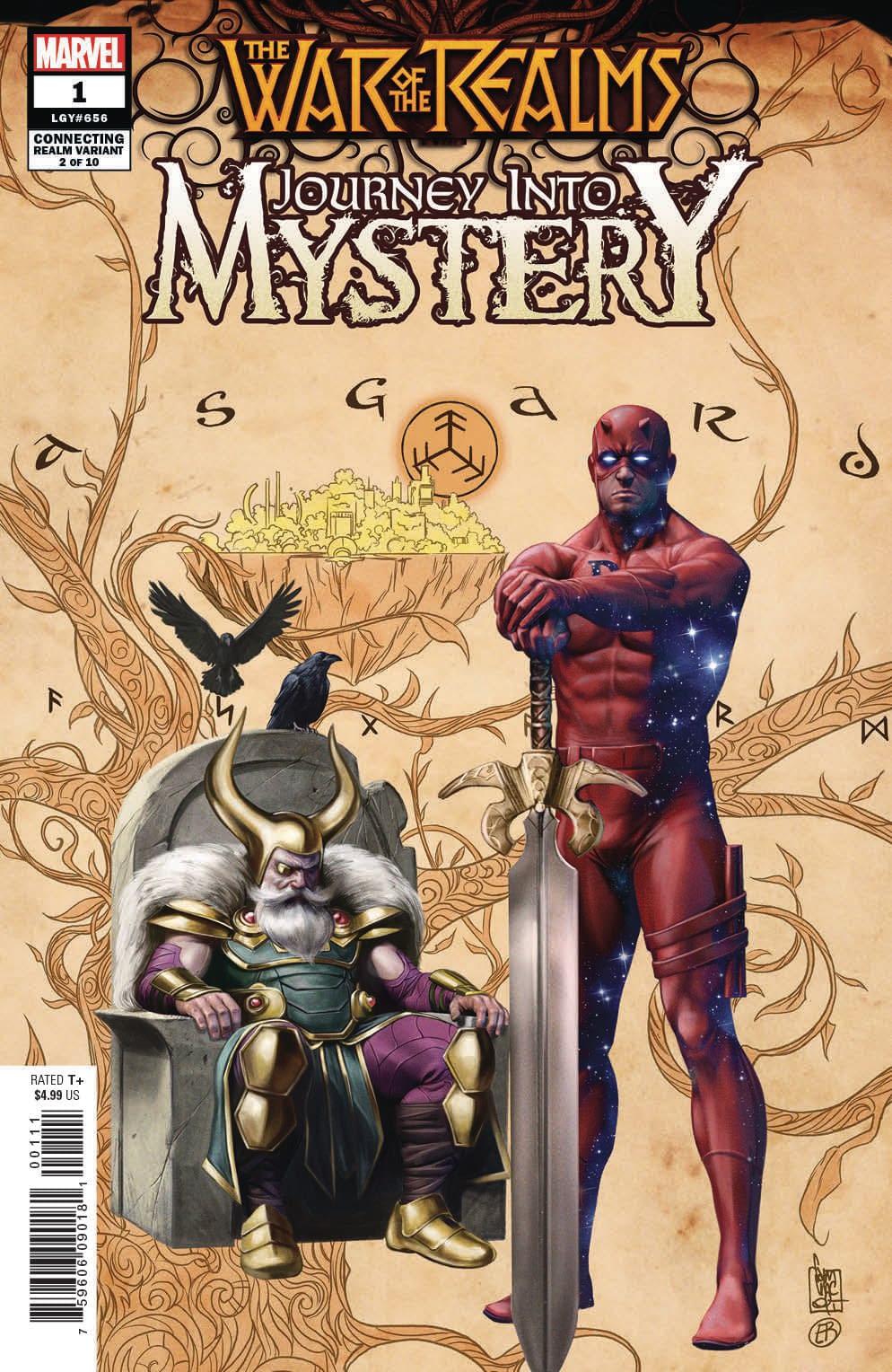 Freya Gives the Sex Talk to Thor and Balder in War of the Realms: Journey Into Mystery #1