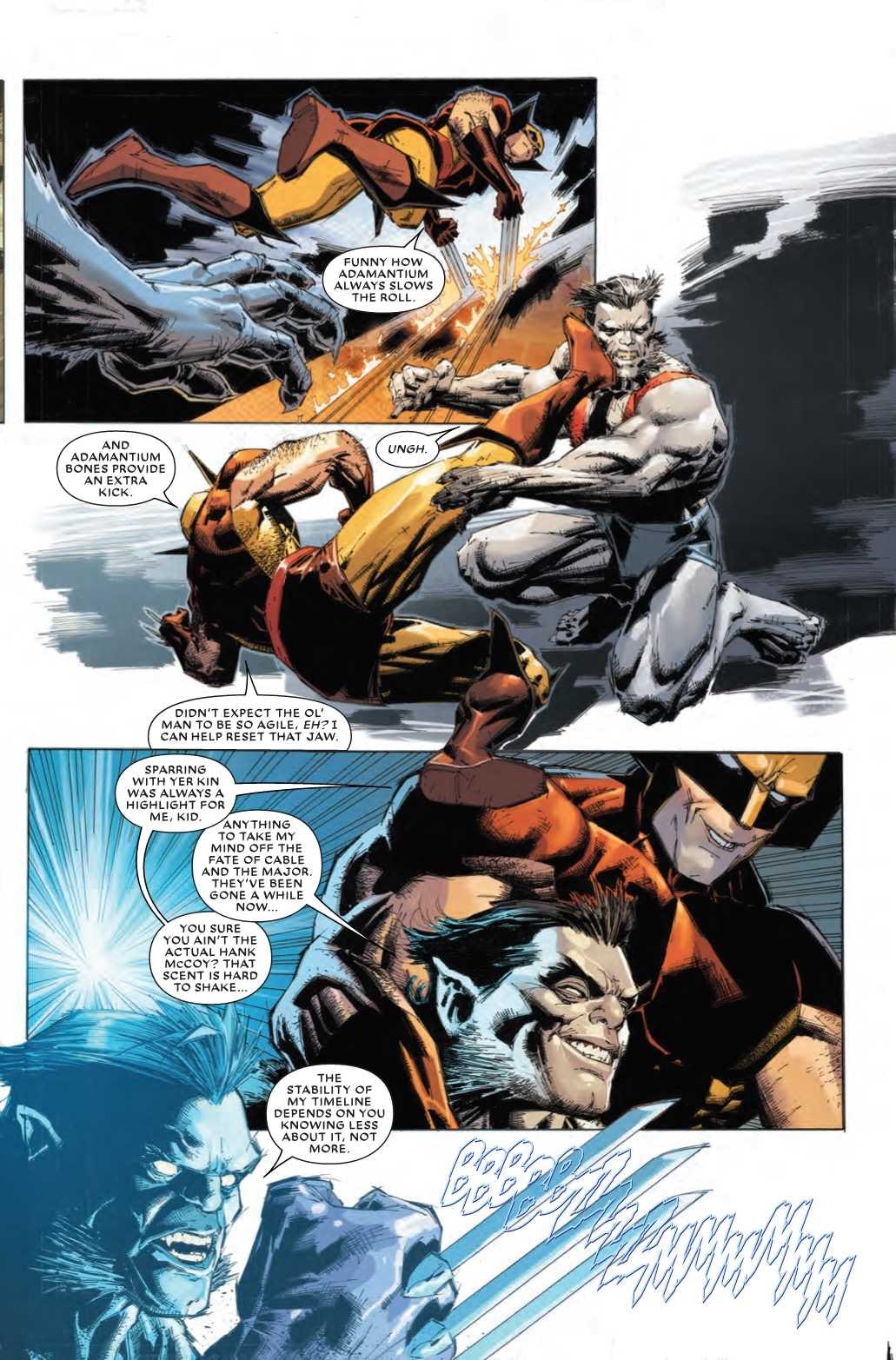 Wolverine Can't Forget the Smell of The Beast in Major X #3 (Preview)
