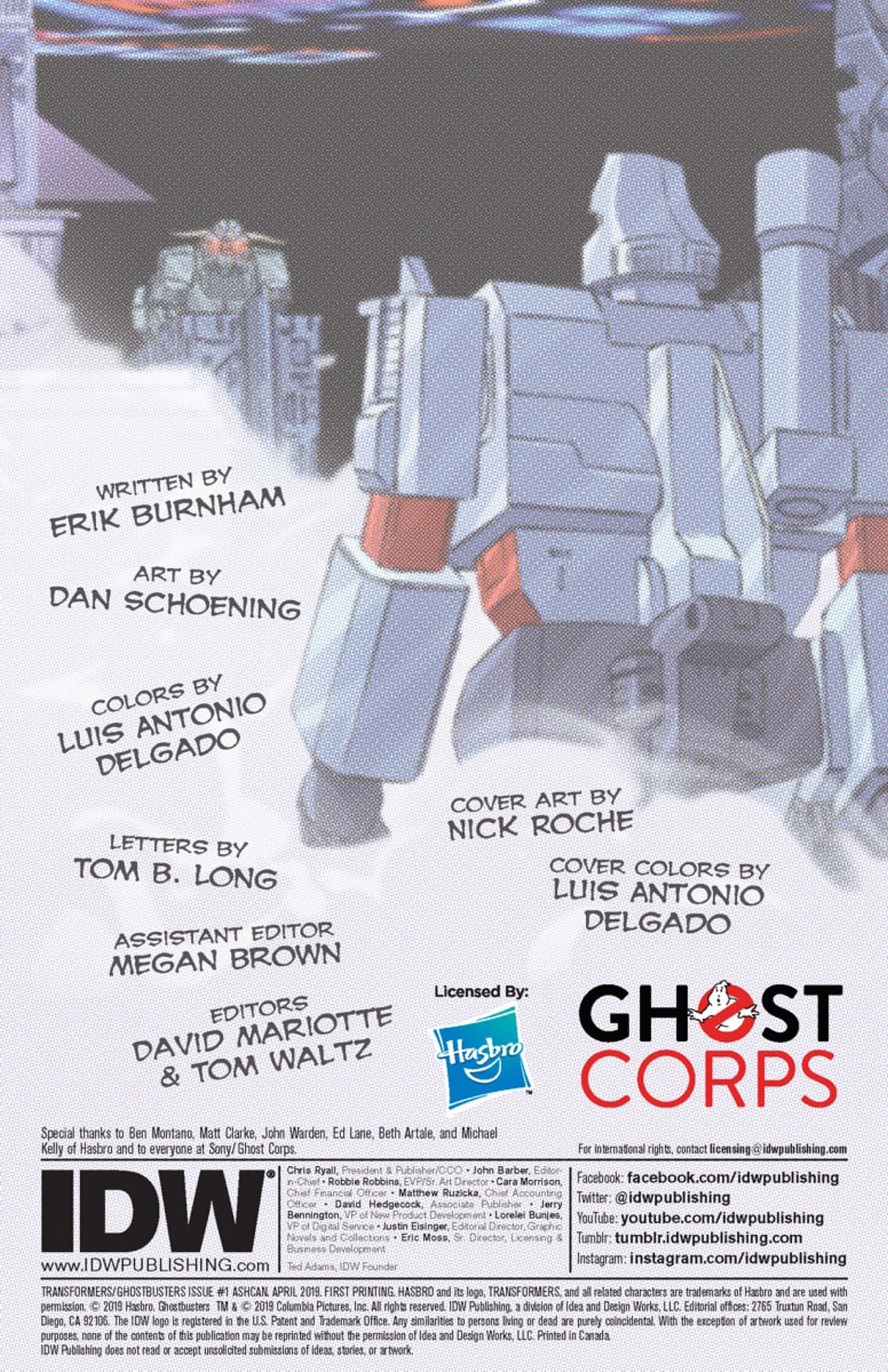 Your First Look at Gozer-Bot in Ghostbusters/Transformers Crossover Preview