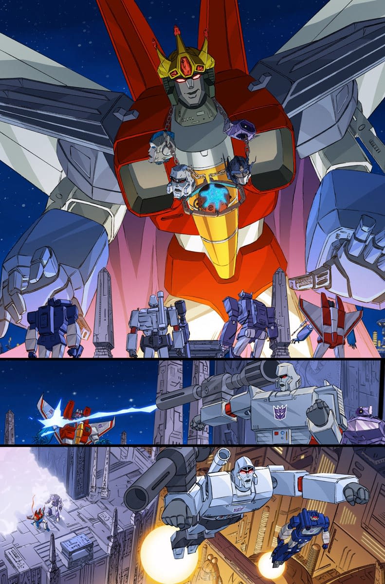 Your First Look at Gozer-Bot in Ghostbusters/Transformers Crossover Preview