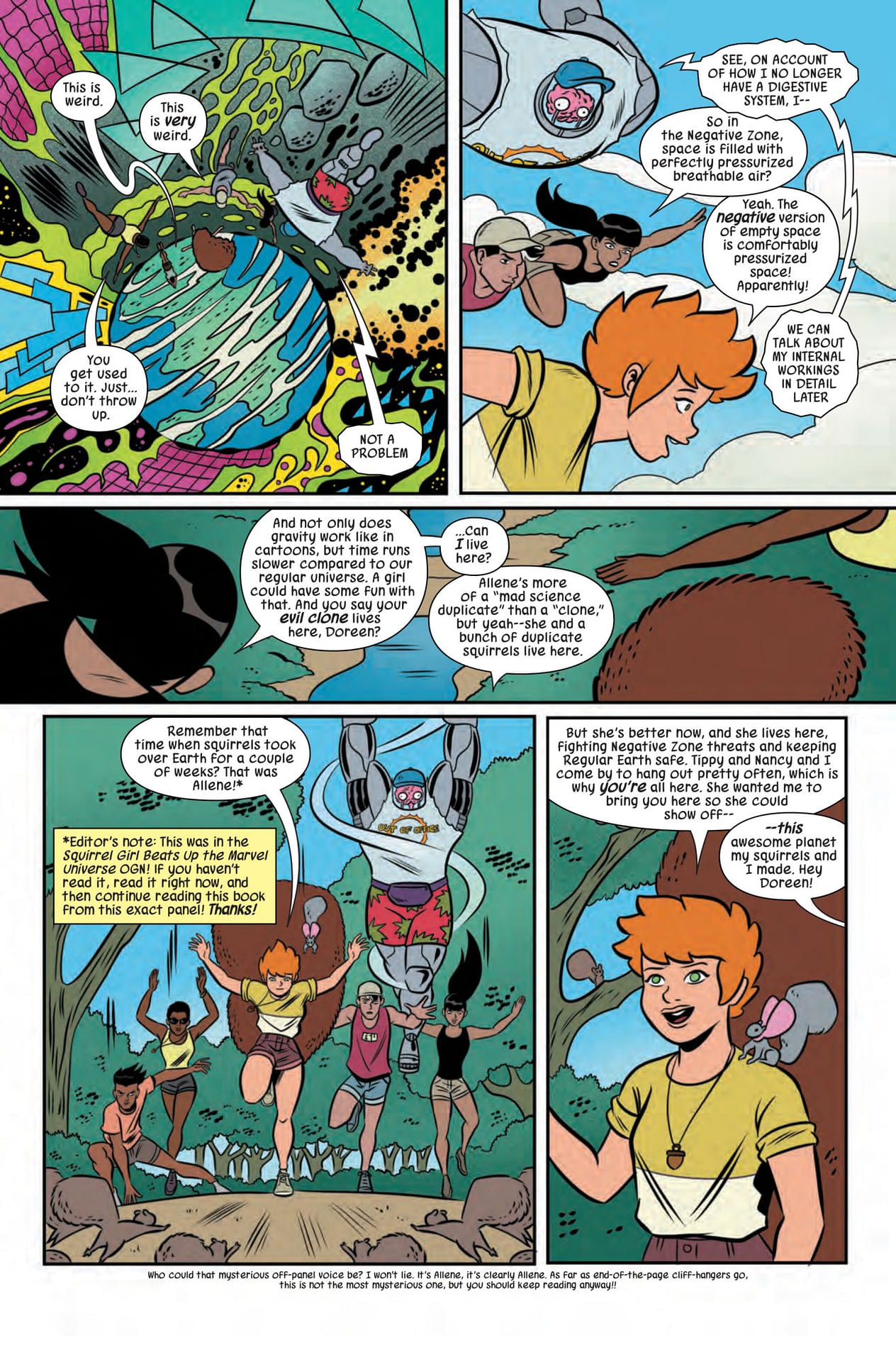 How Squirrel Girl Joins the War of the Realms in Next Week's Unbeatable Squirrel Girl #43