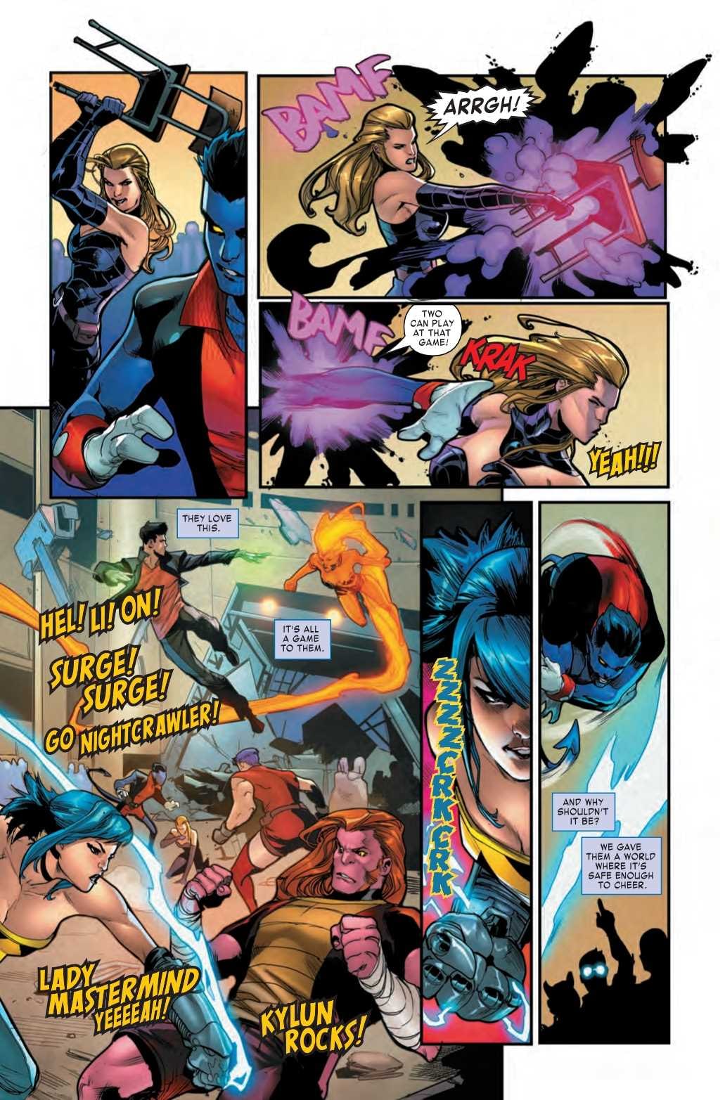 Age of X-Man Goes Full WWE in Amazing Nightcrawler #4 (Preview)