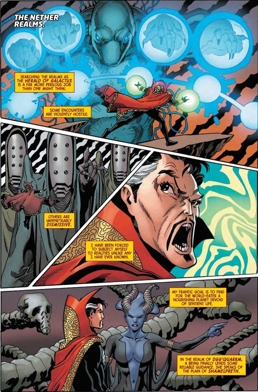 Nightmare is a Climate Change Denier in Doctor Strange #14 (Preview)