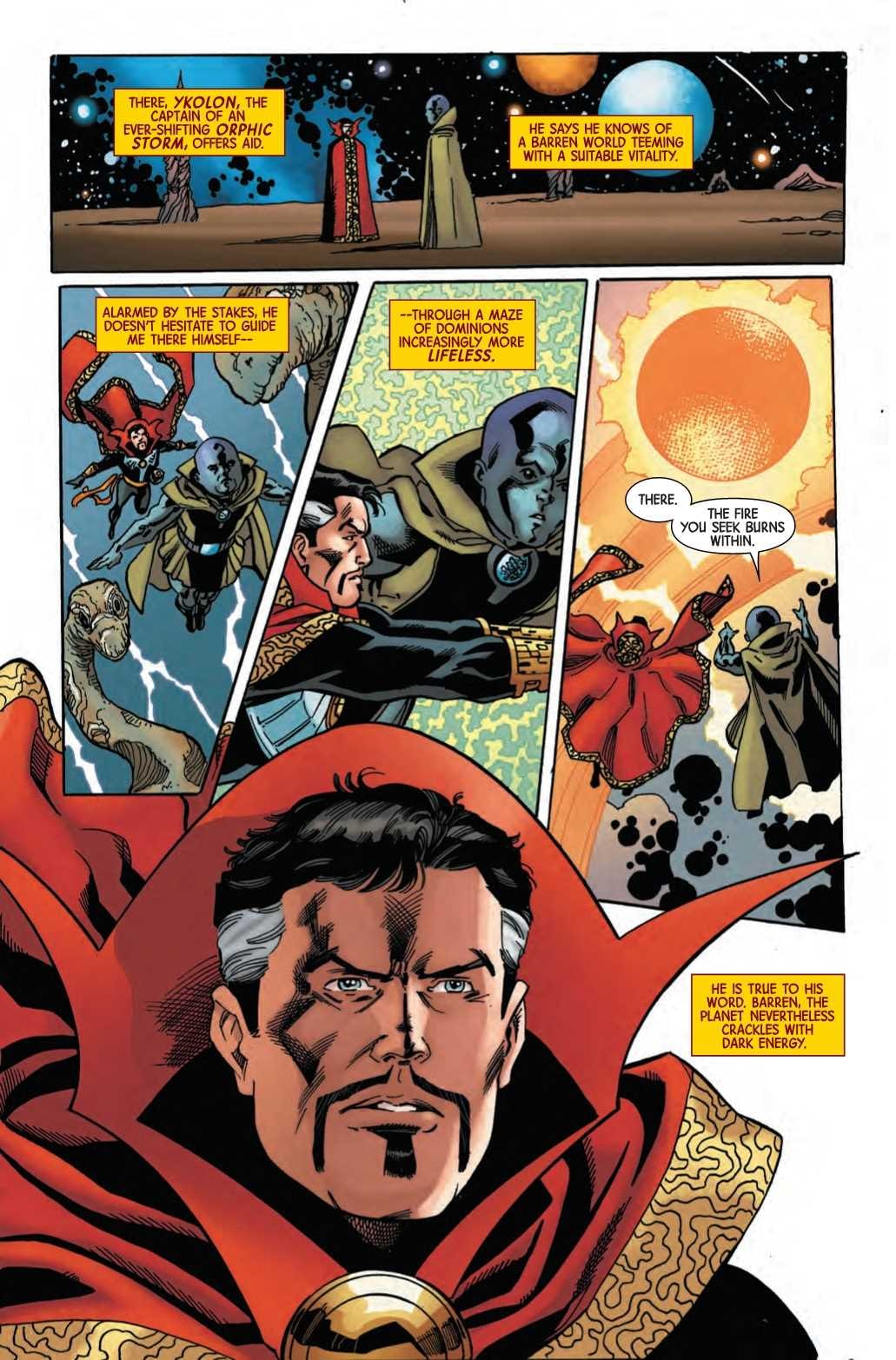 Nightmare is a Climate Change Denier in Doctor Strange #14 (Preview)