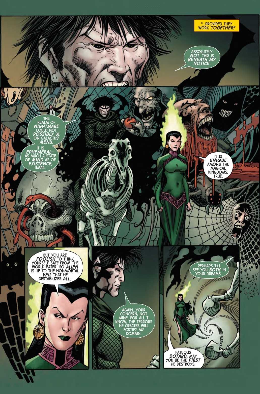 Nightmare is a Climate Change Denier in Doctor Strange #14 (Preview)