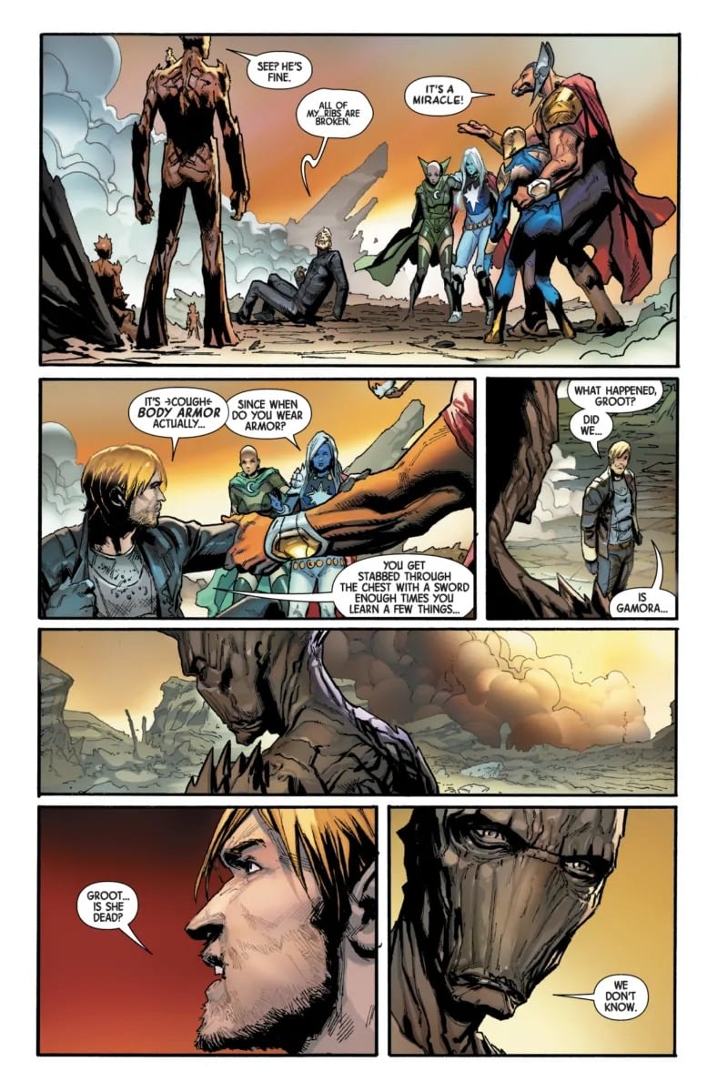 No One Stays Dead Anymore - Guardians of the Galaxy #5 Preview