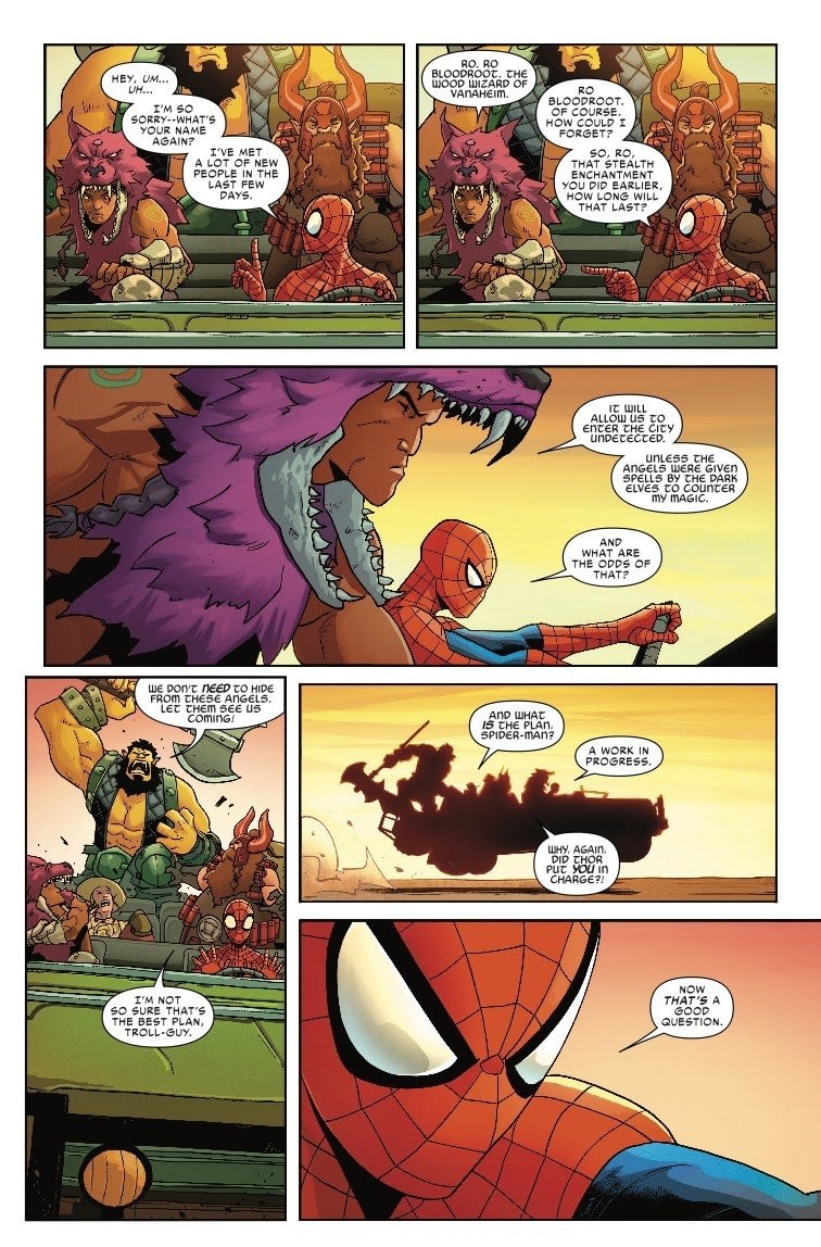 Why Was Spider-Man Put in Charge? Spider-Man and the League of Realms #1 Preview