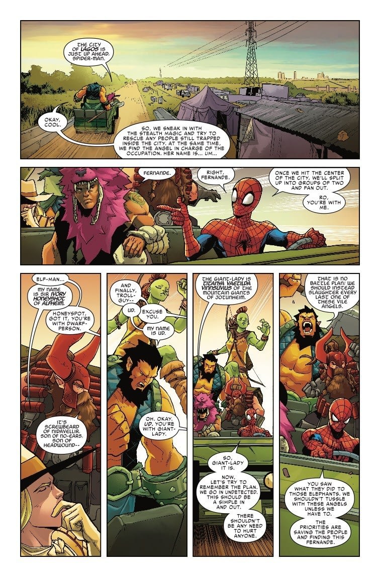 Why Was Spider-Man Put in Charge? Spider-Man and the League of Realms #1 Preview