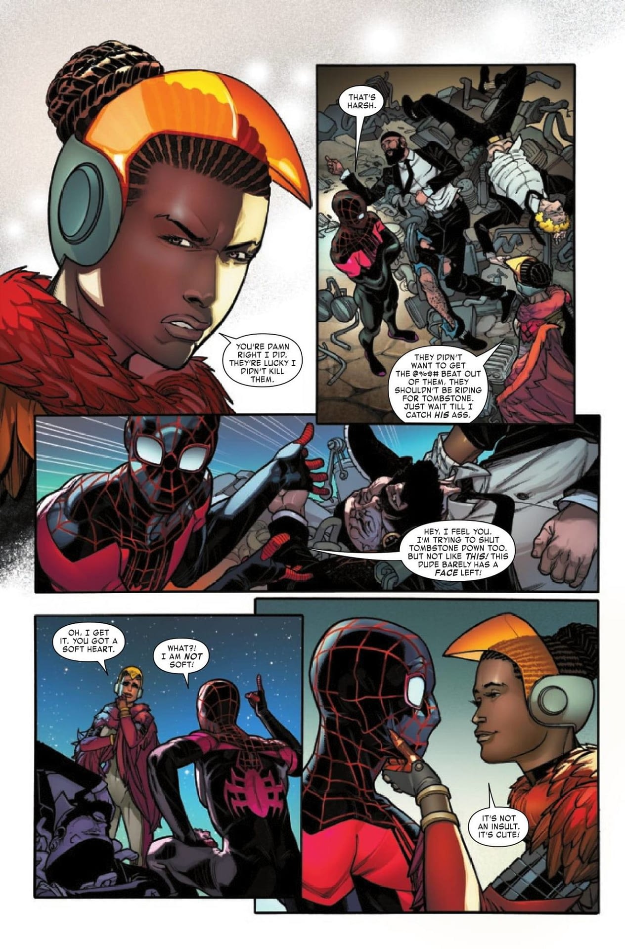 Love is in the Air in Miles Morales: Spider-Man #6