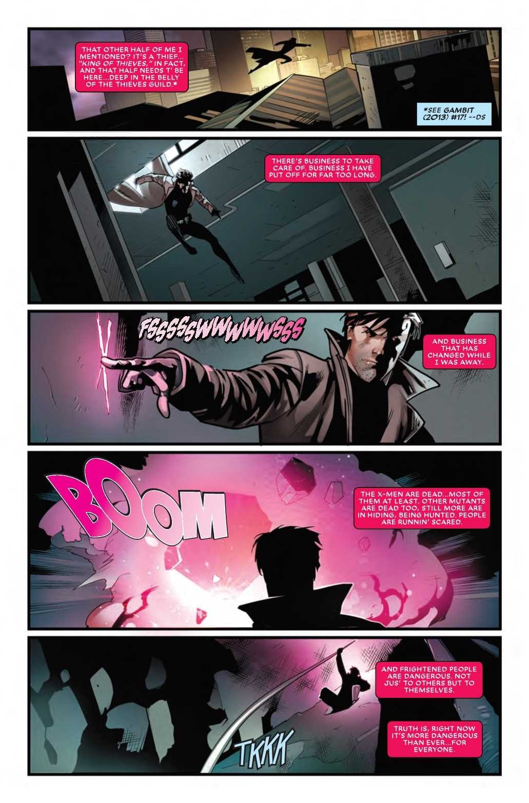 Does Gambit Still Want to Be an X-Man? Mr. and Mrs. X #11 Preview