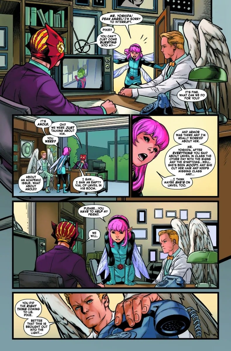 Pixie the Snitch - Age of X-Man: NextGen #4 Preview