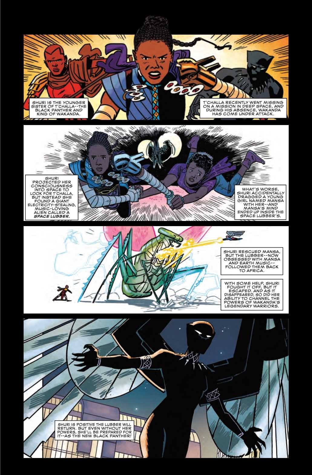 Shuri's Recap Pages are the Best in the Industry (Shuri #8 Preview)